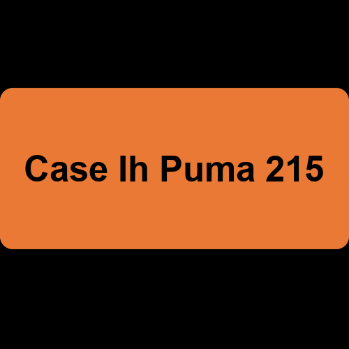 Case Ih Puma 215